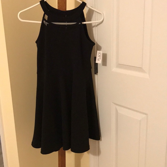 black dress children's place